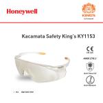 Honeywell Kacamata Safety Kings KY1153 Anti-Scratch