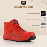 Sepatu Safety Jogger MILOS/ Sepatu Proyek Pria Ringan - 39