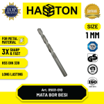 Hasston Mata Bor Besi HSS (1mm - 13mm) (0503)