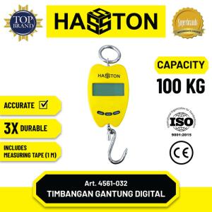 Hasston Timbangan Gantung Digital 100 Kg (4561-032) - Timbangan 100Kg