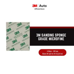 3M™ Sanding Sponge Grade Microfine size (4 1/2 in x 5 1/2) 20 sponges