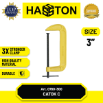 HASSTON Alat Jepit Catok C / C-Clamp Klem C Kuning (0760)