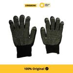 Krisbow Safety Gloves Sarung Tangan Pengaman Pvc Dots-Hitam