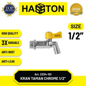 Hasston Kran Taman 1/2'' / Keran Air Taman (2234-101) - Chrome , 1/2 inch