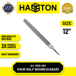 HasstonKikir Half Round, Bastard (Setengah Bulat, Kasar) Blister (1630)