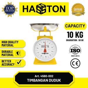 Hasston Timbangan Duduk Jarum Analog / Timbangan Barang Buah (4560) - Timbangan 10kg