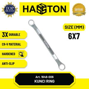 Hasston Kunci Ring Chrome Mdl. Tulang / Kunci Double Ring (1648) - 6X7 MM