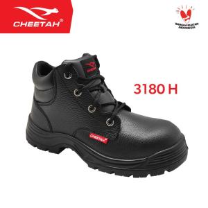 3180 H - Cheetah - Revolution - Safety Shoes - Hitam - 9