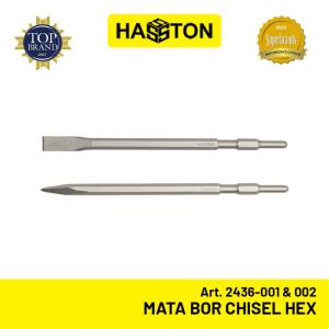 Hasston Mata Bor Hex Bobok Beton Tembok / Chisel Flat-Point (2436) - 	 HEX Flat, 17 x 280 mm