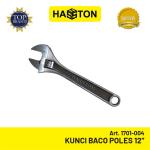 Hasston Kunci Baco Poles 12"/Kunci Inggris/Adjustable Wrench(1701-004)