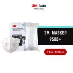 3M 9502+ Masker N95 Particulate Respirator - 1 Box (50 masker)