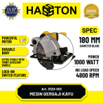Hasston Mesin Gergaji Bundar Listrik 180mm / Circular Saw (3120-001)