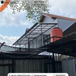 Kanopi Gudang Rangka Besi CNP Kremona di Klaten