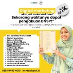 TERPERCAYA! HUB: 0851-9493-4019 , Sertifikasi Bnsp Malang Depok