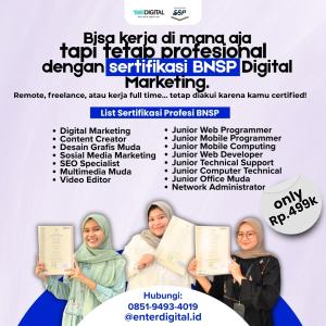 BERGENGSI! Hubungi: 0851-9493-4019 , Sertifikasi Desain Grafis Online Tanjungbalai