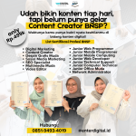 PROFESIONAL! Hubungi: 0851-9493-4019 , Sertifikasi Desainer Grafis Langsa