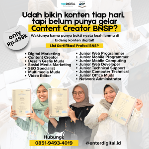 PROFESIONAL! Hubungi: 0851-9493-4019 , Sertifikasi Desainer Grafis Langsa