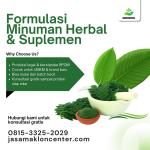 TERPERCAYA! WA: 0815-3325-2029, Jasa Maklon Suplemen Kesehatan Ciamis, Famsindo