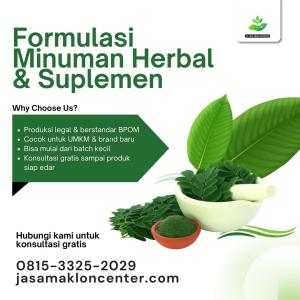 MURAH! TELP. 0815-3325-2029, Jasa Maklon Suplemen Kesehatan Kuningan, Famsindo