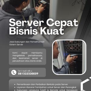TERBAIK, WA 0812-3323-0059, Jasa Maintenance Server Trenggalek