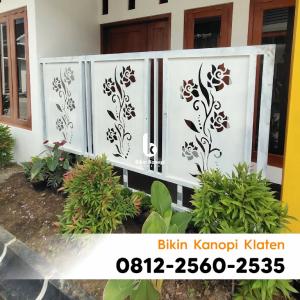 Jasa Las Pintu Pagar Besi di Klaten