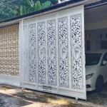 Custom Pintu Pagar Cutting Besi Hollow Galvanis Klaten