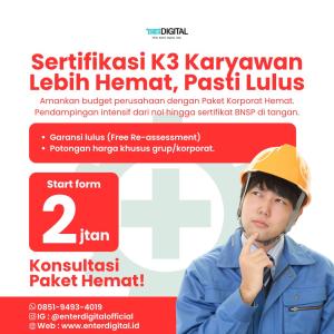 KREDIBEL! WA : 0851-94930-4019 Sertifikasi Ahli K3 Umum Bnsp Surabaya