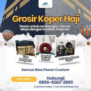 TOP RATED! TELP. 0856-9282-2800, Supplier Tas Koper Mataram, AKM