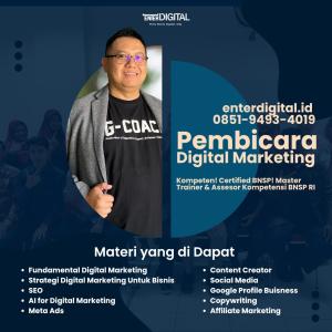 EKSPERT! HUB : 0851-9493-4019,  Pembicara Internet Marketing Bekasi