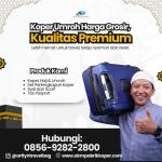 TERJAMIN! CALL 0856-9282-2800, Produsen Koper Umroh Berkualitas Pontianak, AKM