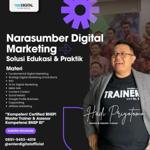 MATERI UPDATE! HUB : 0851-9493-4019,  Peran Narasumber Dalam Pelatihan Digital Marketing Tulangbawang
