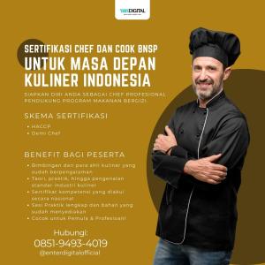 BERSERTIFIKAT! TELP. 0851-9493-4019, Sertifikasi Koki Jakarta Timur