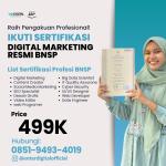 TERBATAS! HUB: 0851-9493-4019, Ujian Sertifikasi Digital Marketing BNSP Kota Banjar
