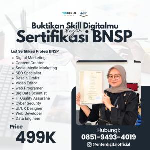 NAIK KELAS! TELP. 0851-9493-4019, Sertifikasi Digital Marketing Trenggalek