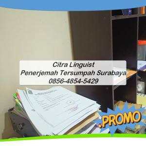 TERJAMIN! 0856-4854-5429, Kantor Penerjemah Surabaya