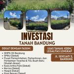 LEGAL! TELP. 0878-2422-2049, Jual Tanah Hitam Terdekat Kawasan Mahasiswa Bandung Timur