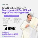 KOMPETEN! WA: 0851-9493-4019, Ujian Sertifikasi Digital Marketing BNSP Ngawi